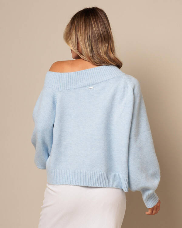 Ava And Ever Megi Off Shoulder Knit Jumper for Womens