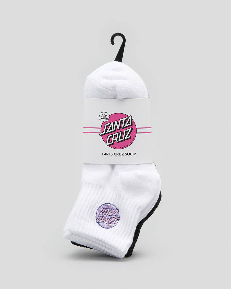 Santa Cruz Girls' Clash Sock Pack for Womens