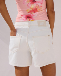 DESU Byron Mid Denim Shorts for Womens image number null