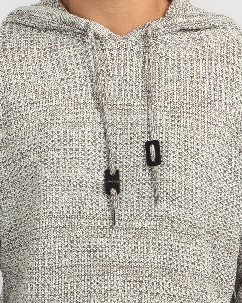 Jacks Rotate Hooded Knit Jumper for Mens