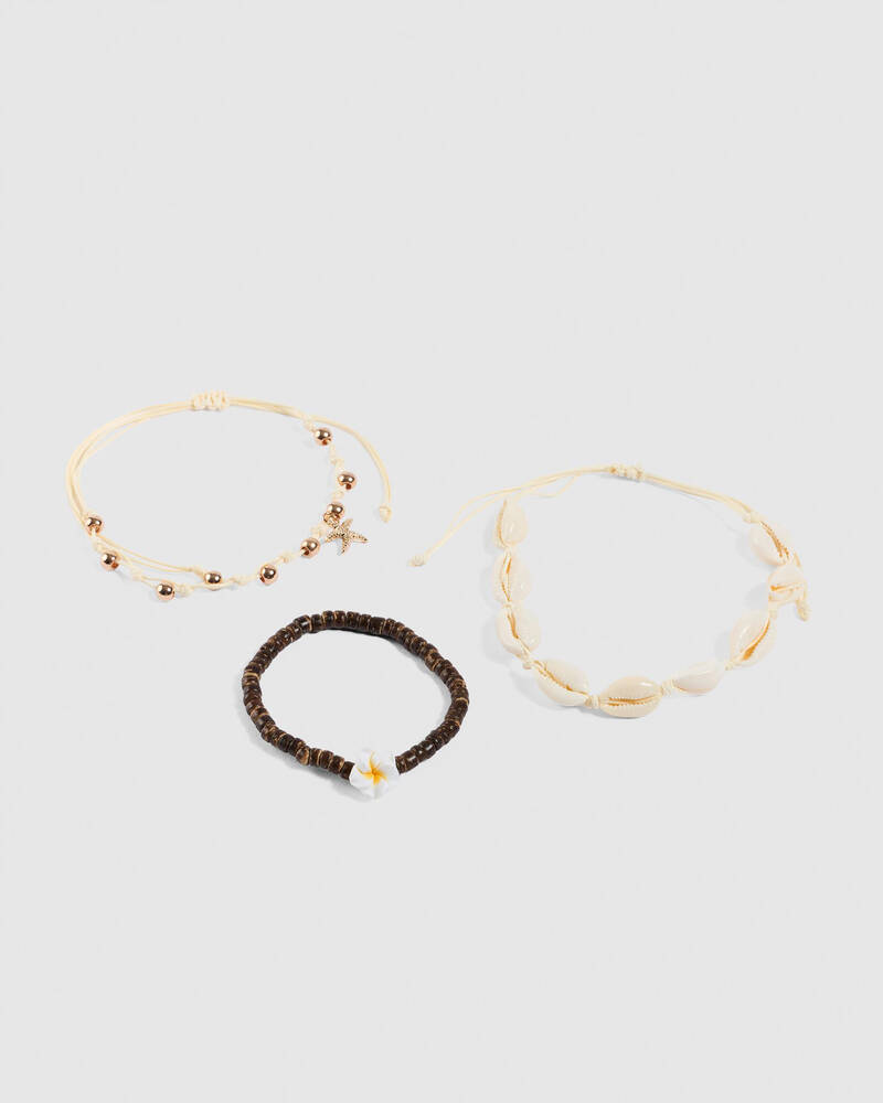 Karyn In LA Noah Anklet Pack for Womens