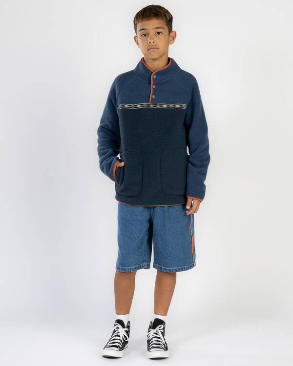 Rip Curl Boys' Heritage Polar Fleece Jacket for Mens