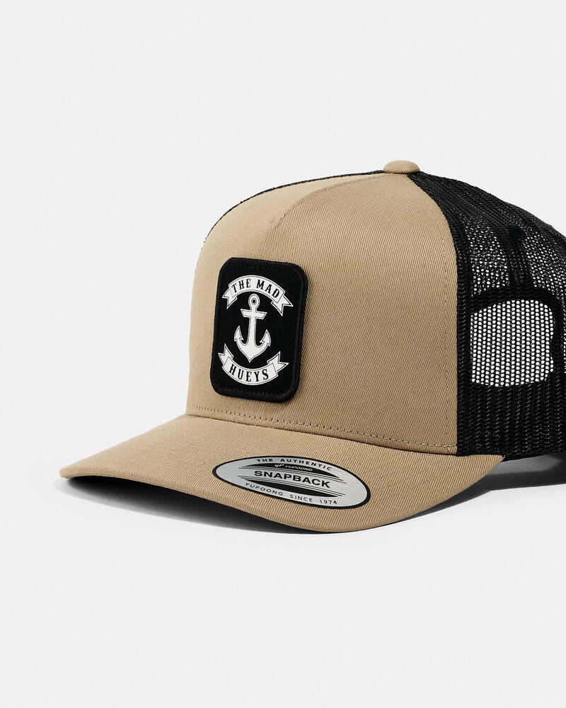 The Mad Hueys OG Anchor Twill Trucker Cap for Mens