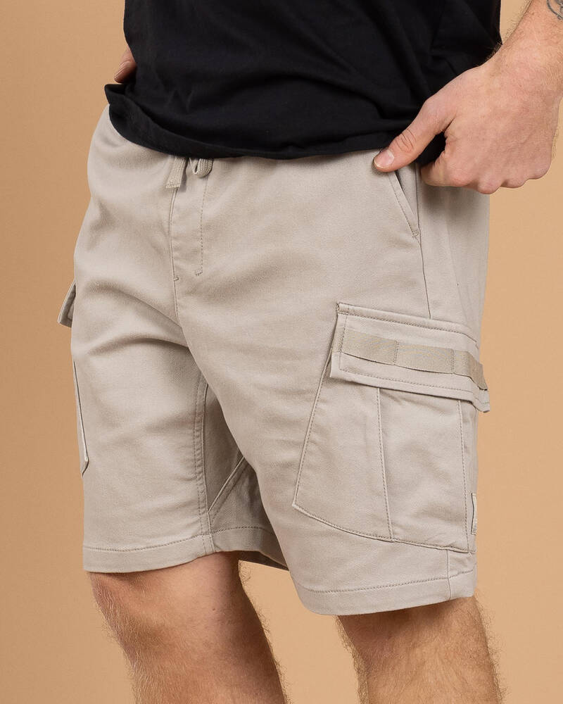Jacks Edition Elastic Waist Shorts for Mens