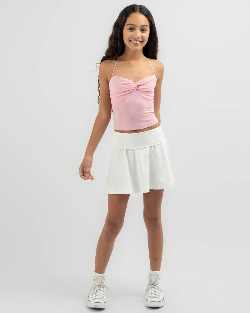 Ava And Ever Girls' James Mesh Halter Top for Womens