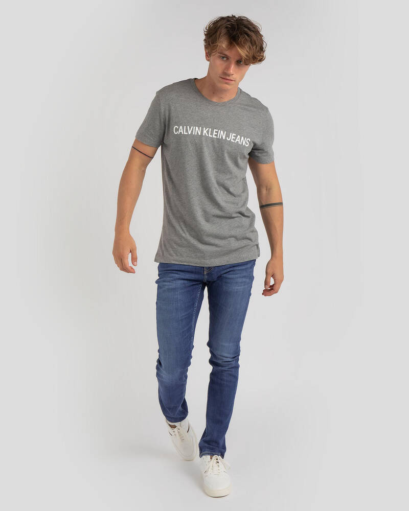 Calvin Klein Core Institutional Logo Slim T-Shirt for Mens