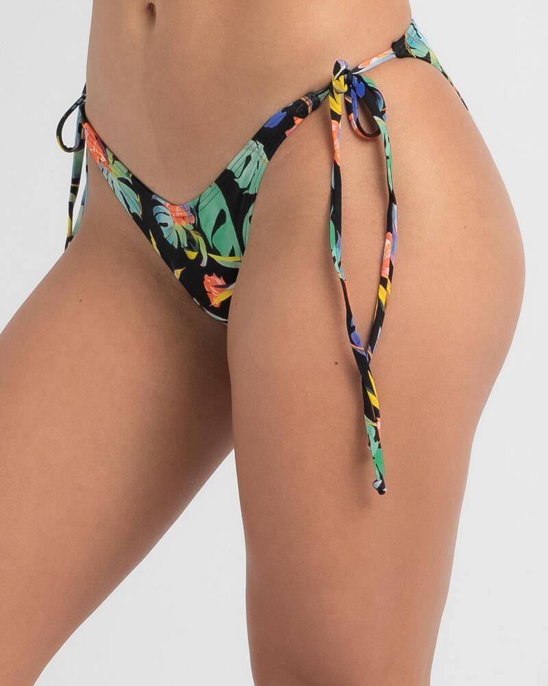 Kaiami Tropicana Tie Side Bikini Bottom for Womens