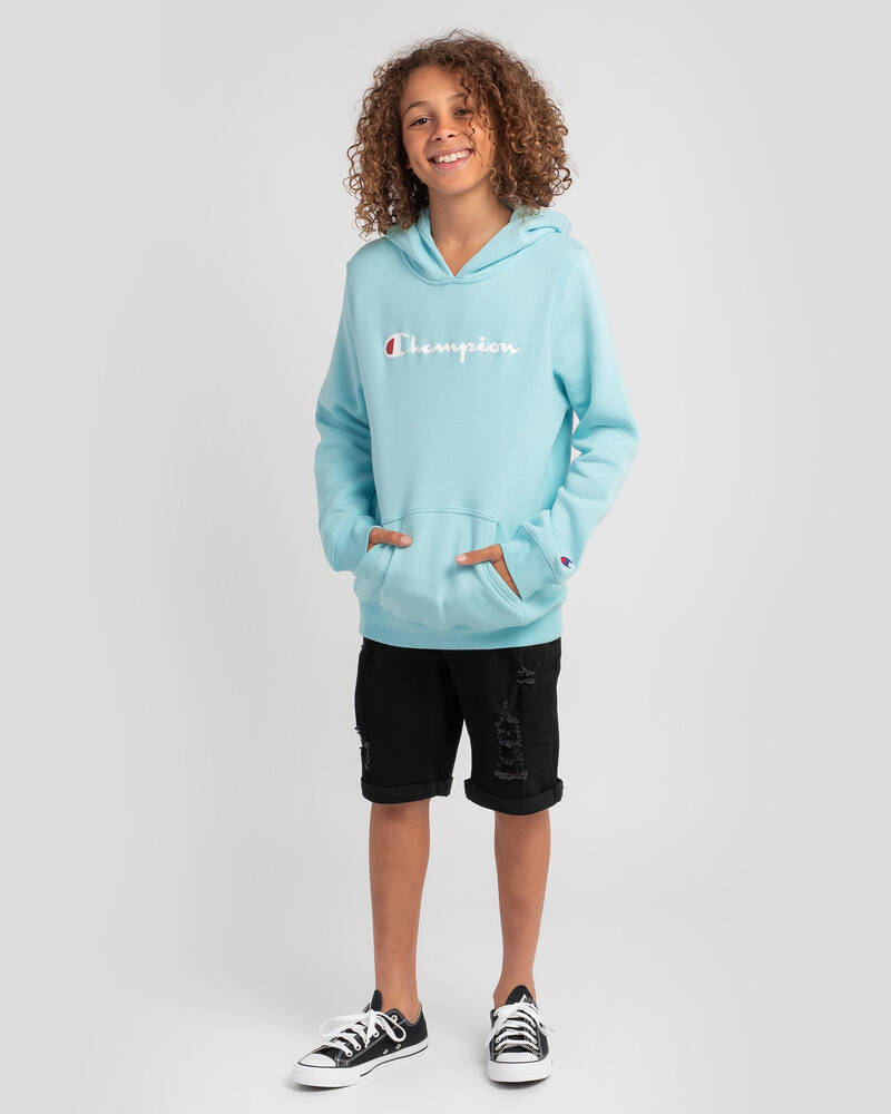 Champion Boys' Logo Hoodie for Mens