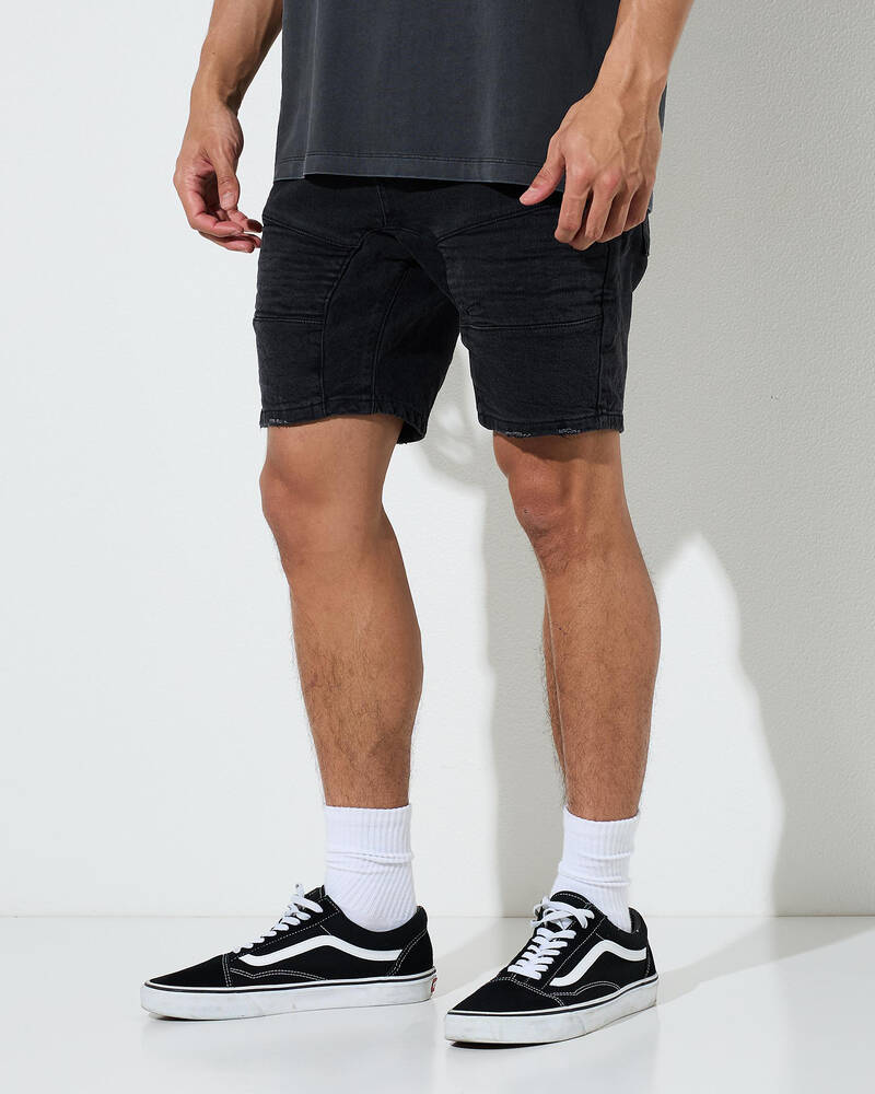 Kiss Chacey Raze Denim Shorts for Mens