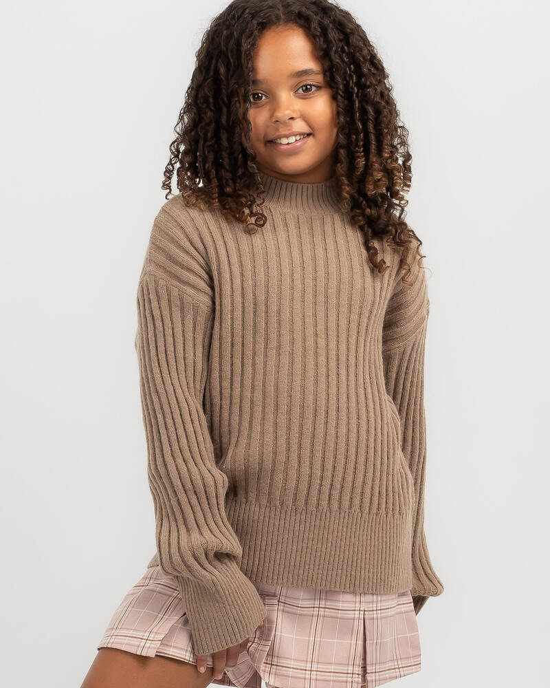 Ava And Ever Girls' Cornell Crew Neck Knit Jumper for Womens
