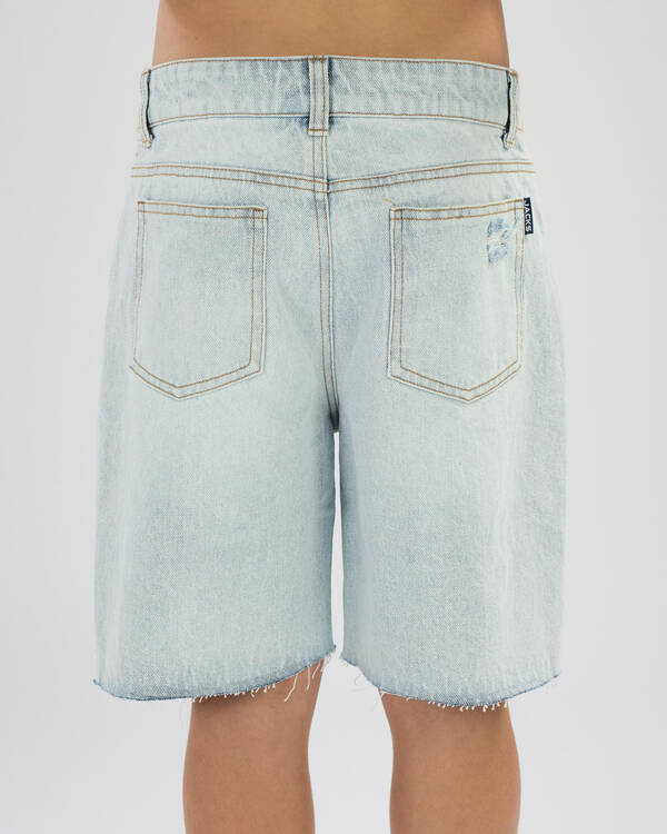 Jacks Boys' Shredded Denim Shorts for Mens