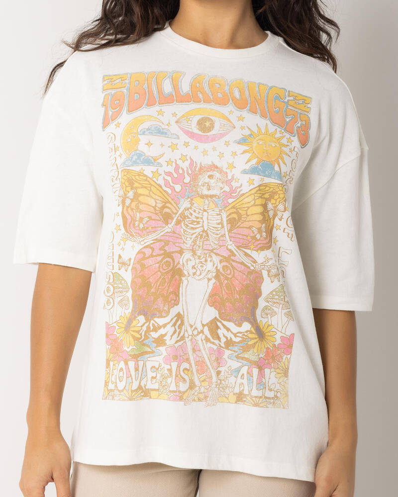Billabong Love is All T-Shirt for Womens