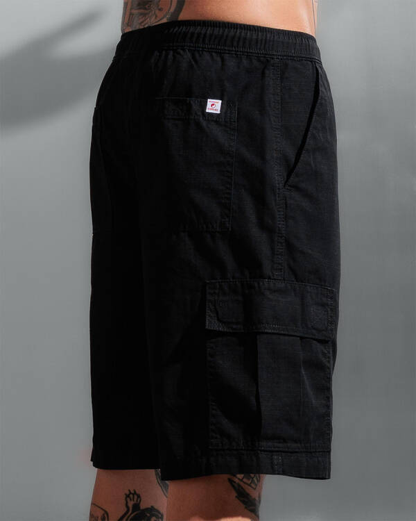 Worship Supplies Topper Elastic Cargo Shorts for Mens