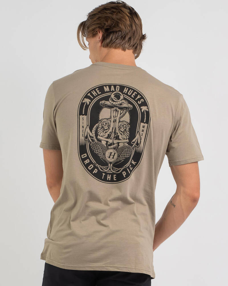 The Mad Hueys Drop The Pick T-Shirt for Mens