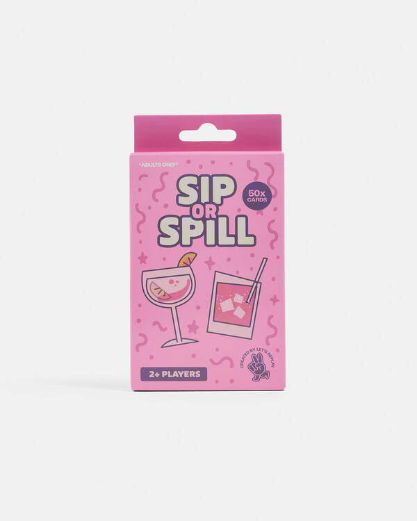 Sip Or Spill Mini Card Game