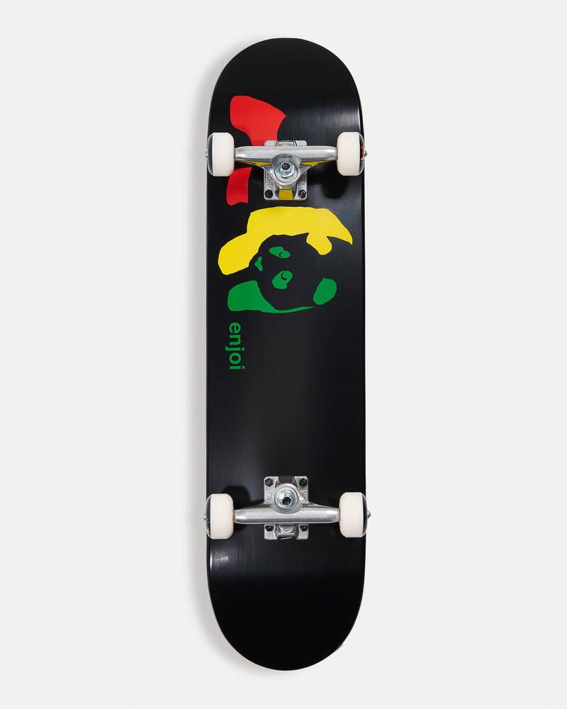 Enjoi Rasta Panda FP 7.75" Complete Skateboard for Unisex