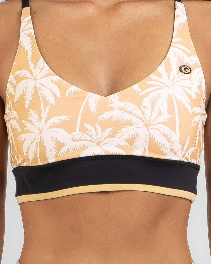 Rip Curl Mirage Surf Palm Two Way Sport Bra for Womens