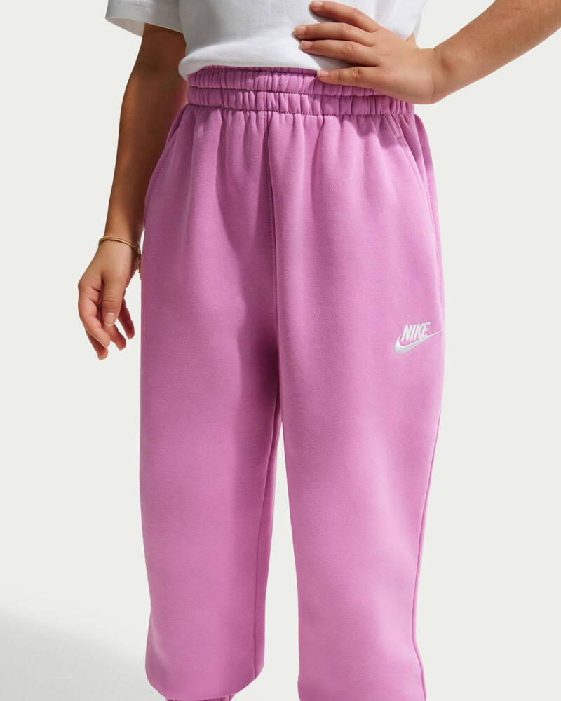 Nike Girls' Club Fleece Loose Track Pants for Womens