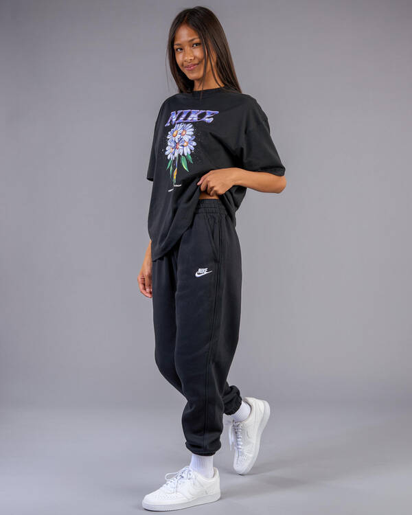 Nike Girls' Club Fleece Loose Track Pants for Womens