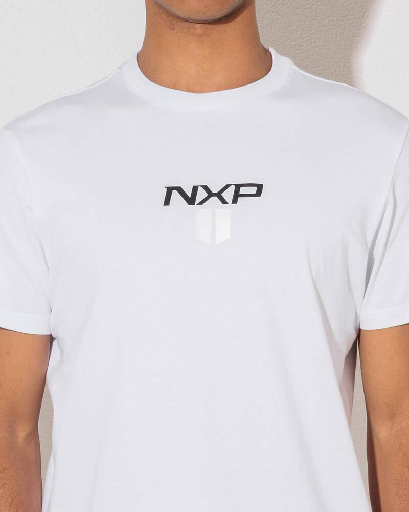 Nena & Pasadena Crew Dual Curved T-Shirt for Mens
