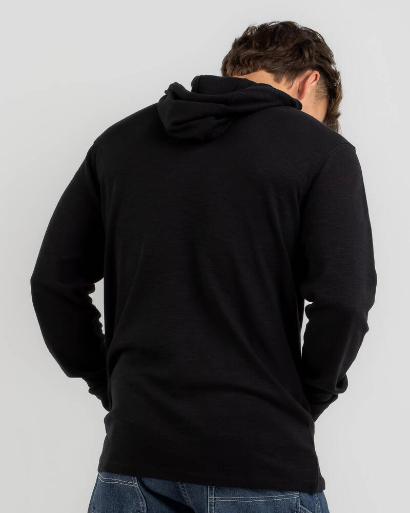 Volcom Murph Thermal Long Sleeve Hooded T-Shirt for Mens