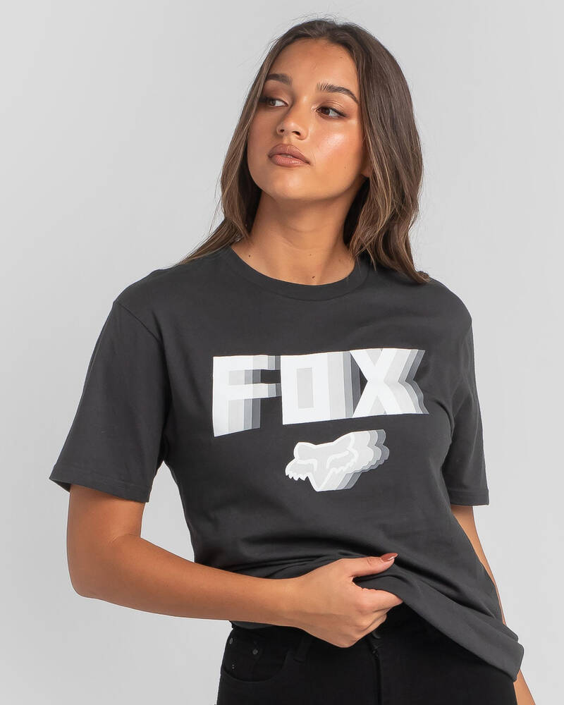 Fox Womens Side Swipe Premium Tee for Womens