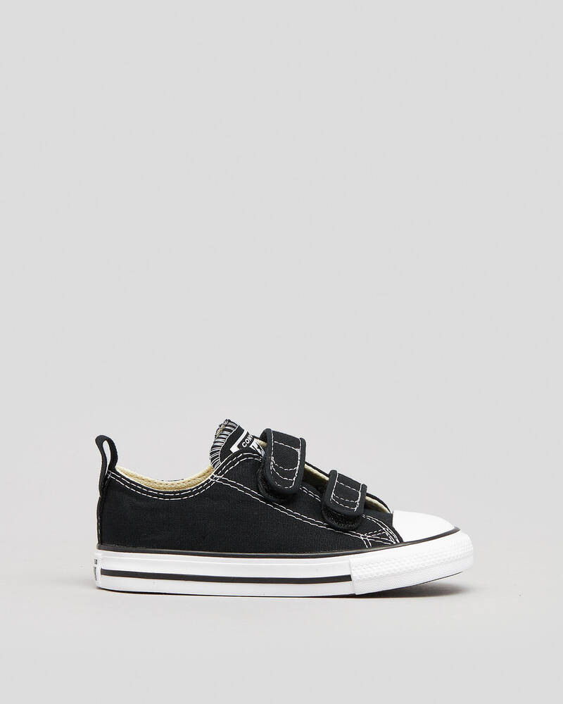 Converse Toddlers' Chuck Taylor All Star 2V Shoes In Black City Beach