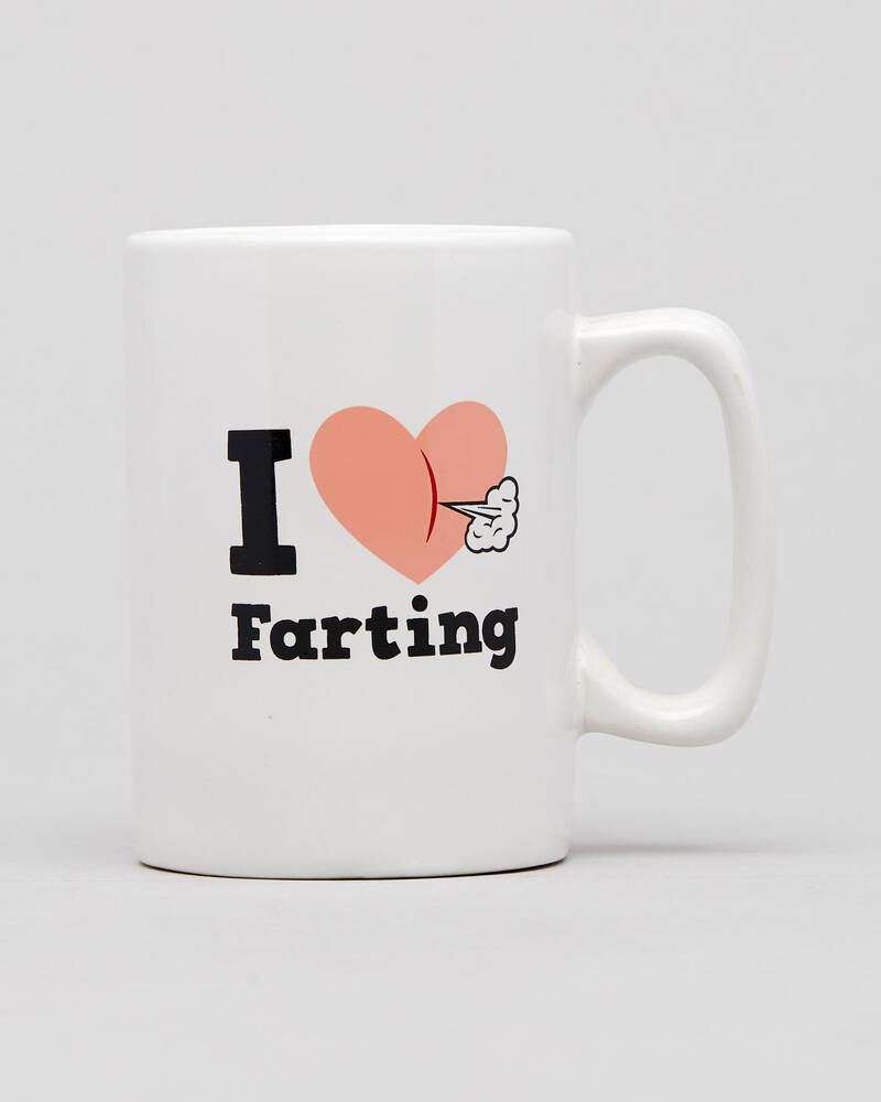 Get It Now Talking Mug I Love Farting for Mens image number null