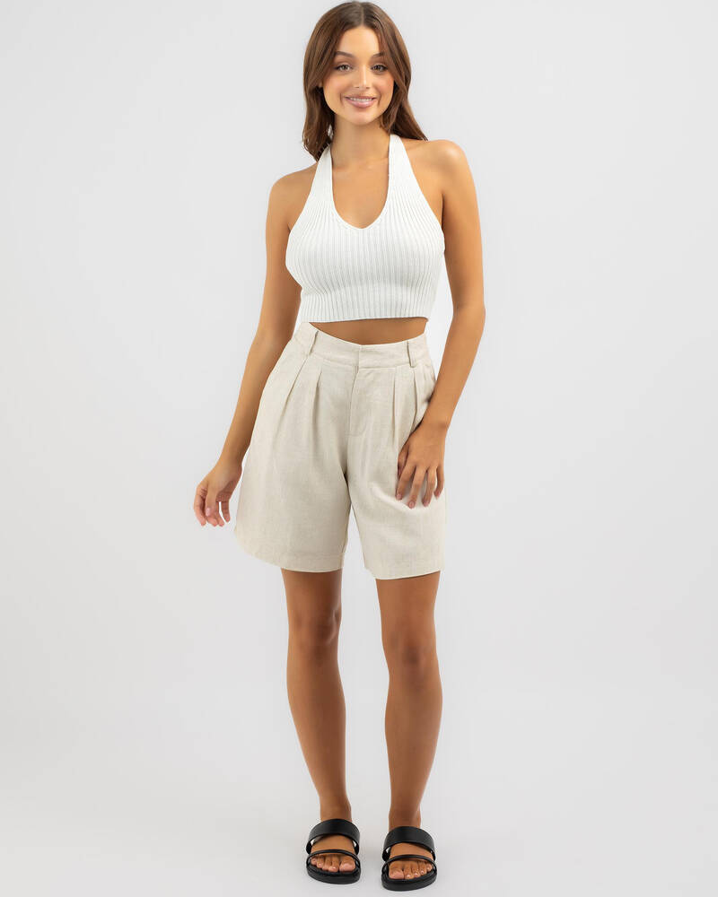 Mooloola Ally Knit Halter Top for Womens