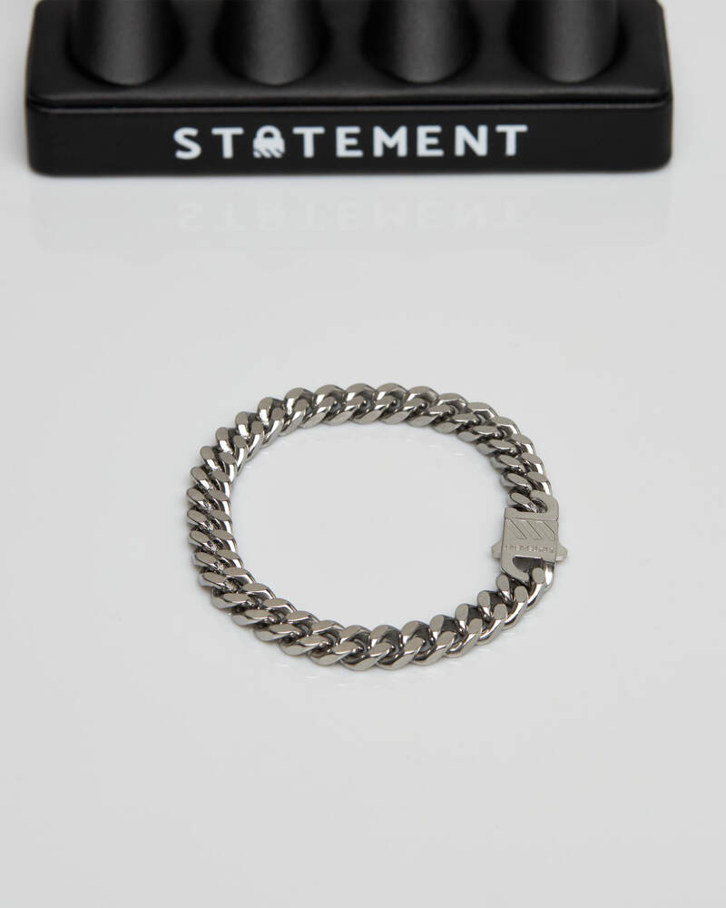 Statement Collective 9MM Cuban Link Bracelet for Mens