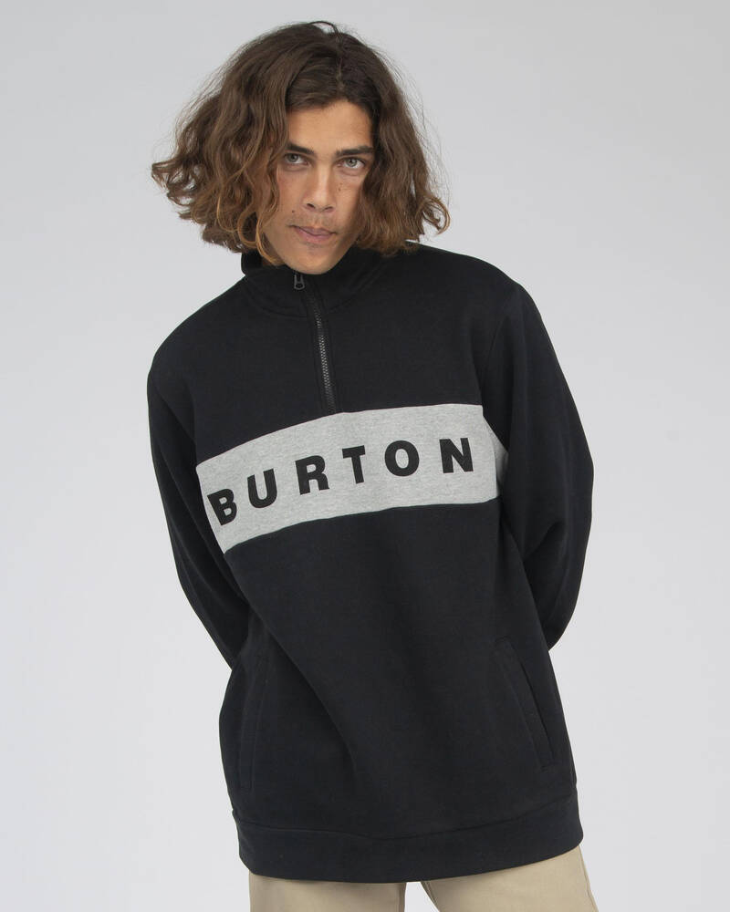 Burton Lowball Quarter Zip Fleece Sweatshirt for Mens