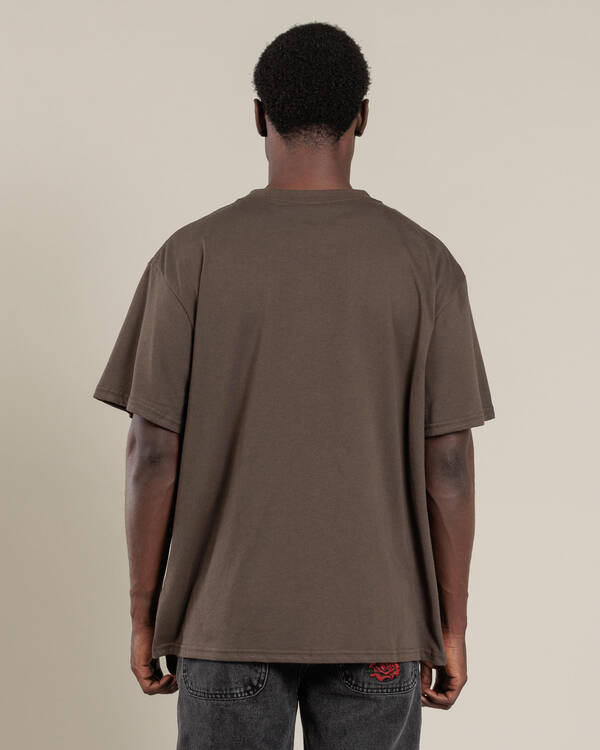 Santa Cruz Global Flame Strip Front T-Shirt for Mens