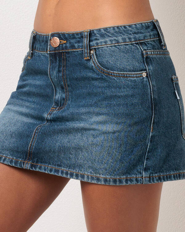 DESU Bells Denim Skirt for Womens
