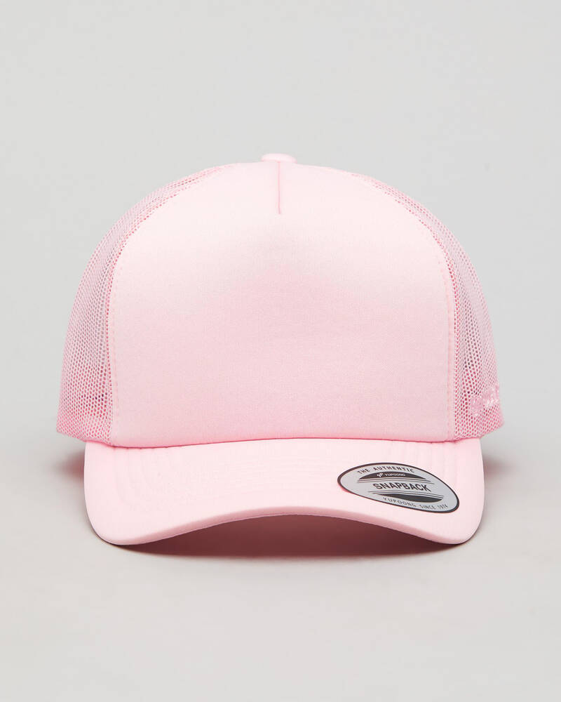 Flexfit High Crown Trucker Cap for Womens