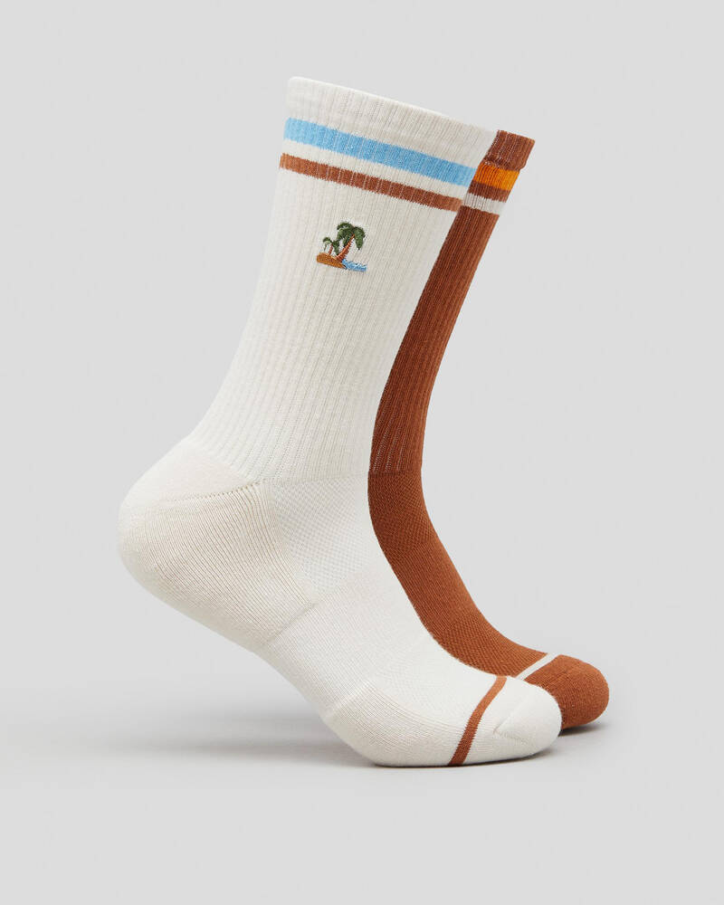 FOOT-IES Great Outdoors Socks 2 Pack for Mens