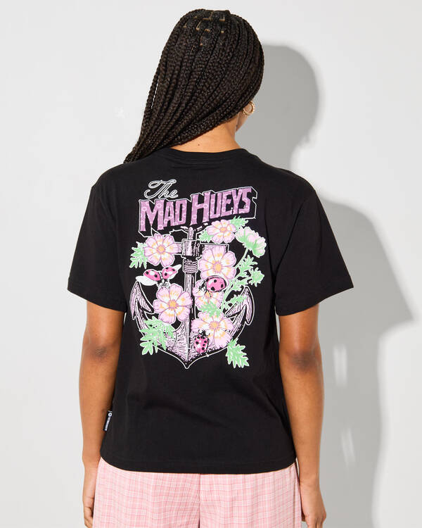 The Mad Hueys Anchor Ladybug Regular T-Shirt for Womens