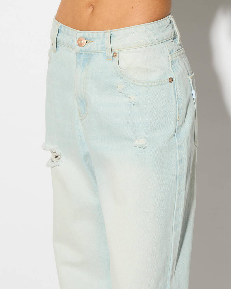 DESU Rhode Straight Leg Jeans for Womens