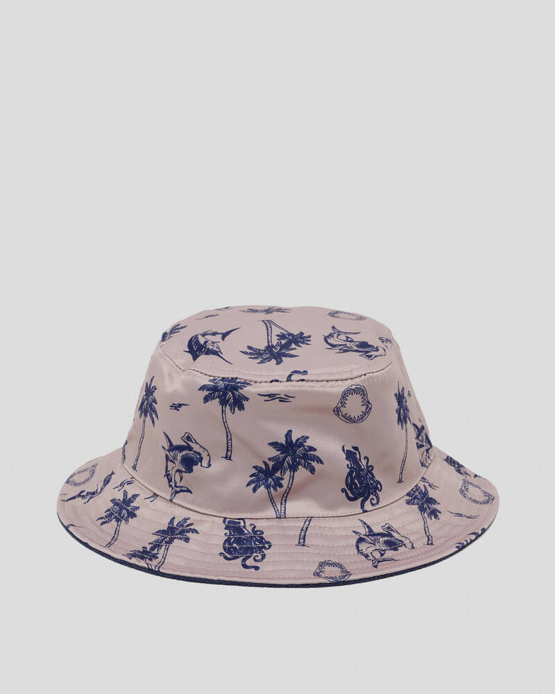 Shop Salty Life Trawler Bucket Hat In Cream Fast Shipping & Easy
