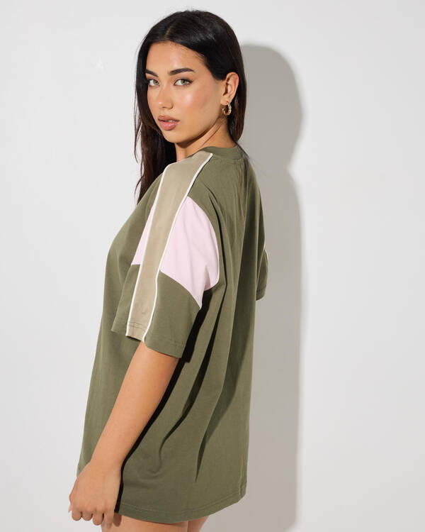 Rusty New Break 220 Oversized Tee for Womens