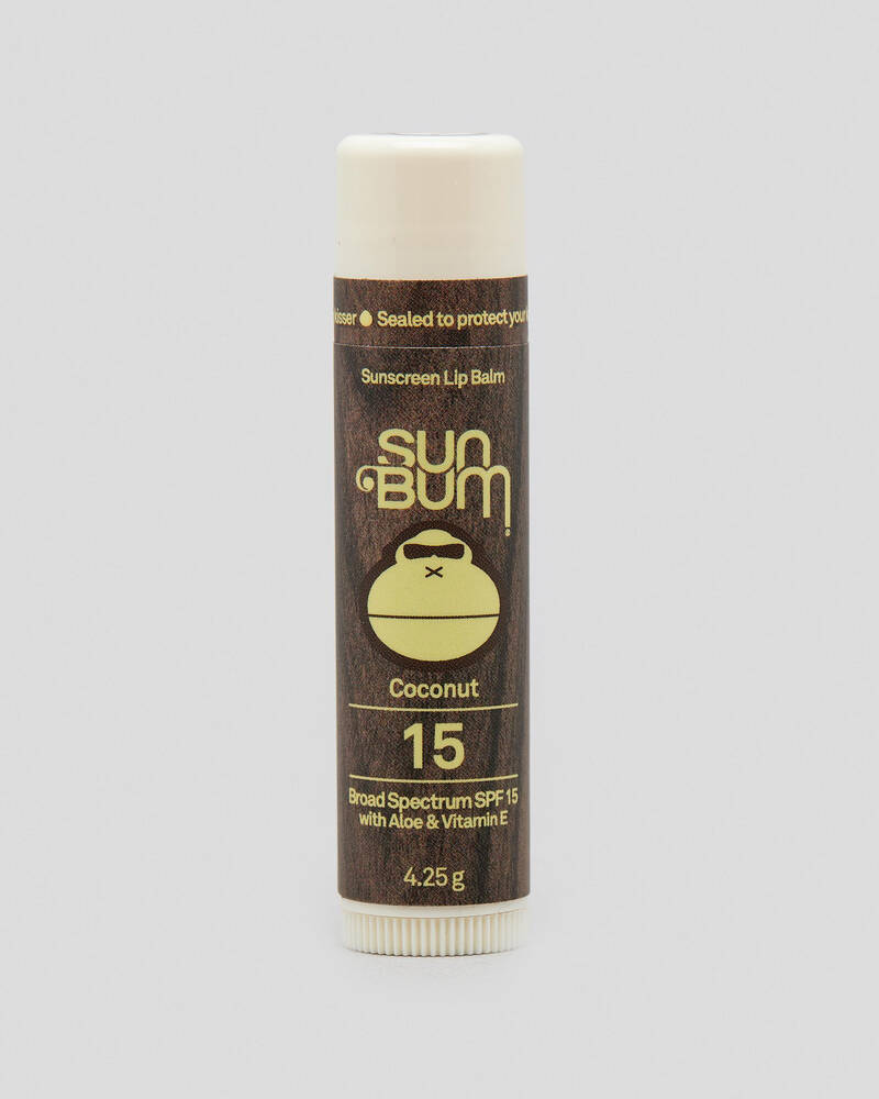 Sun Bum SPF 15 Lip Balm Coconut for Unisex