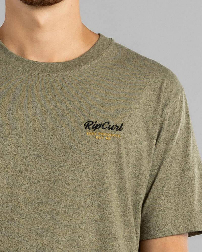 Rip Curl Easy Embroid T-Shirt for Mens