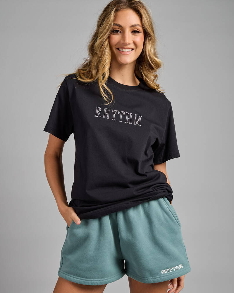 Rhythm Flagship Boyfriend T-Shirt for Womens