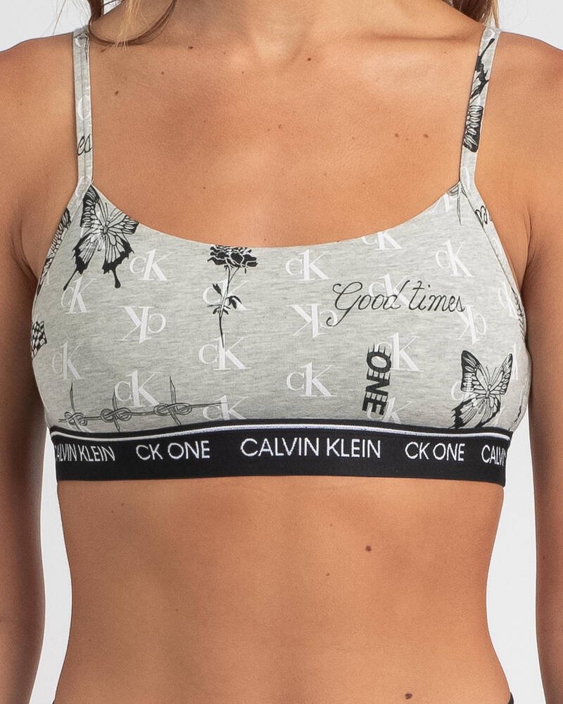Calvin Klein CK One Unlined Bralette for Womens