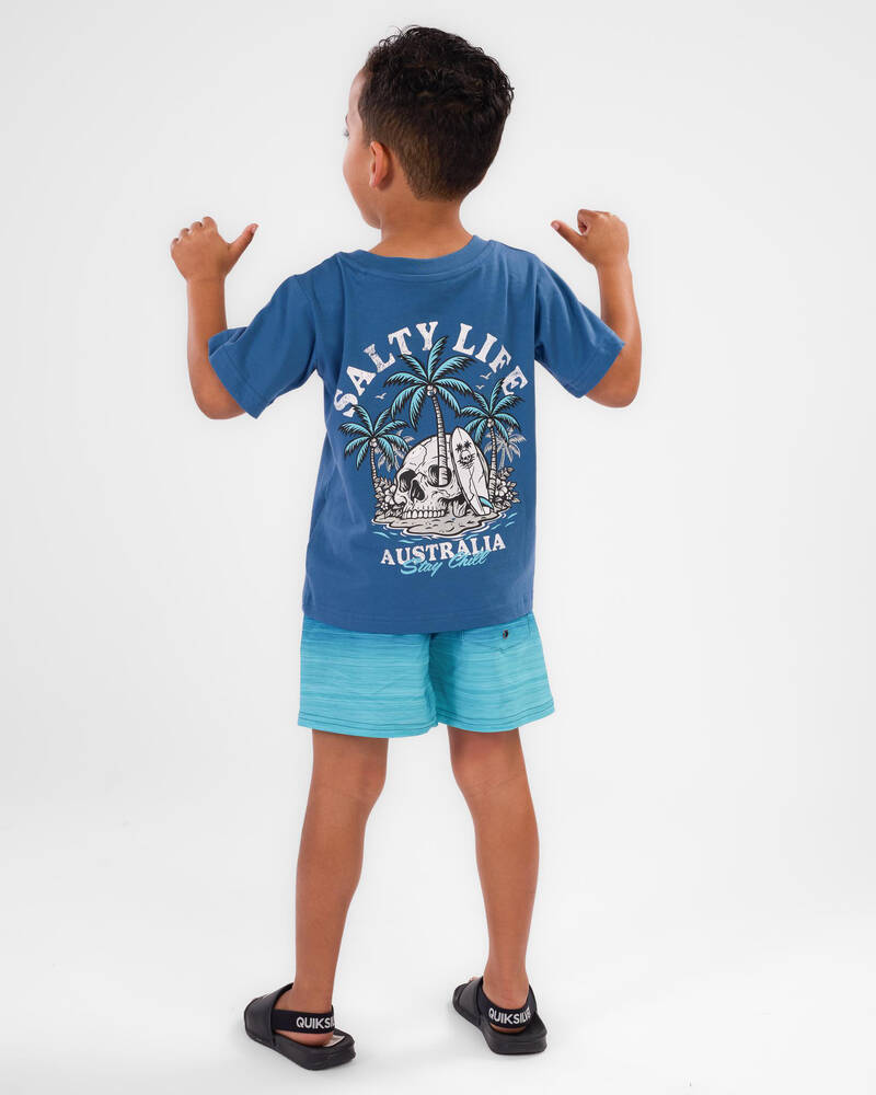 Salty Life Toddlers' Island's Edge T-Shirt for Mens