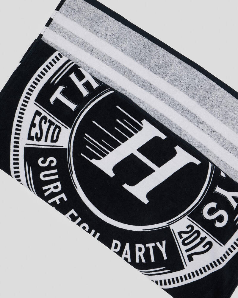 The Mad Hueys Surf Fish Party Beach Towel for Mens