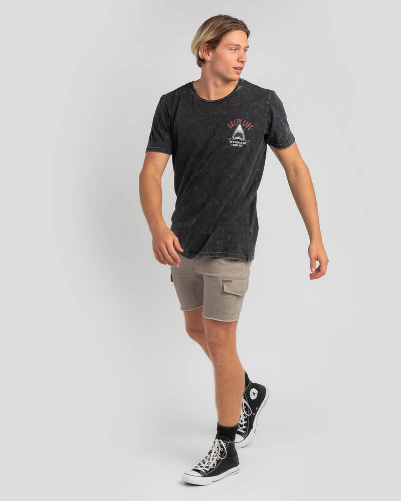 Salty Life Frenzy T-Shirt for Mens