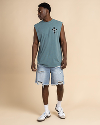 Kiss Chacey Promise Dual Curved Muscle Tank for Mens image number null