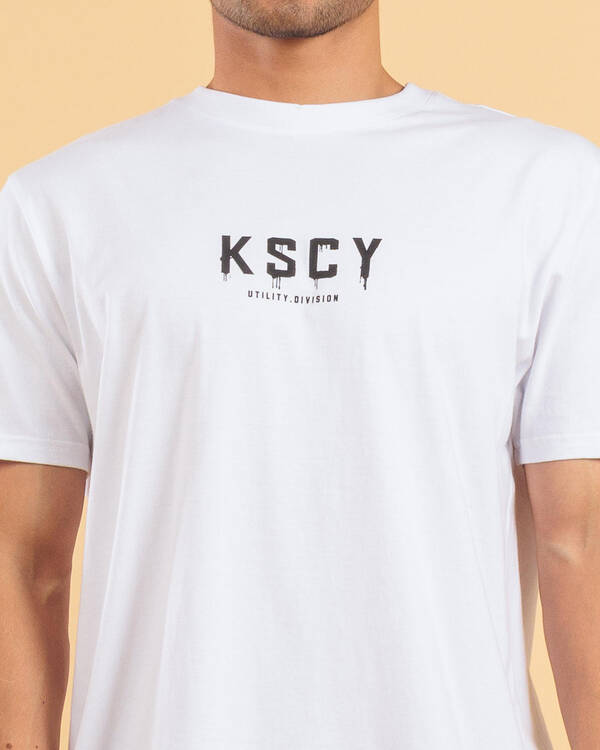 Kiss Chacey Division Dual Curved T-Shirt for Mens