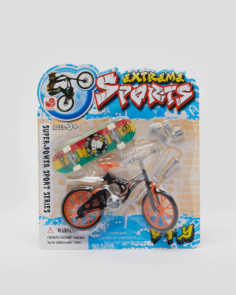 Get It Now Bike & Skateboard Finger Toy for Unisex