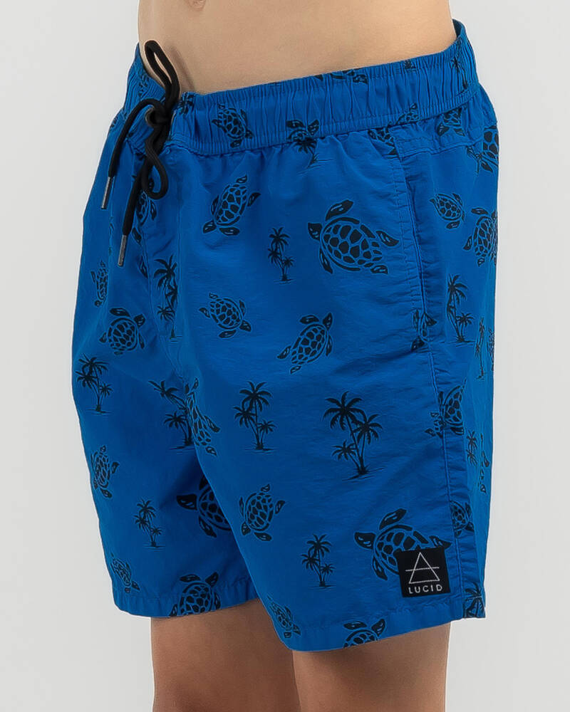 Lucid Boys' Reef Elastic Waist Shorts for Mens